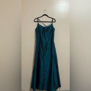 Green formal dress